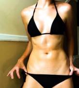 Beach Day In My Black Bikini!