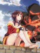 Relaxing By The Fires