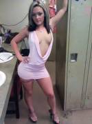 &Amp;Quot;Modest&Amp;Quot; Pink Dress