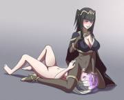 Tharja Sitting Upon A Mind-Controlled Robin's Face (Zelamir) [Fire Emblem] [X-Post ...