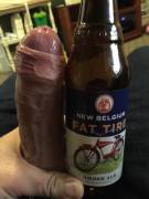 Fat Tire Vs. Fat Cock - Which Would You Rather Drink?
