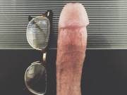 Against My 140Mm (5.5&Amp;Quot;) Wide Glasses.