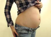 Popped Button (X-Post /R/Bellyexpansion)