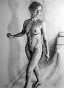 Bedroom Nude, Graphite, A4