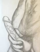 A Self Portrait In Pencil...