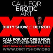 Dirty Show Xv (15) International Erotic Art Exhibition - Call For Erotic Art