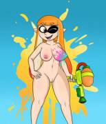 Enjoying A Tuft War (Chilled-Jello)[Splatoon] (X~Post R/Rule34)