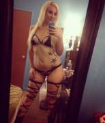 Barely Covered Bondage Outfit, Her Body Gets Me So Hard