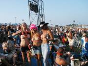 Generational Flashing At A Festival