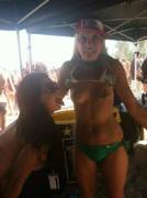 Showing Some Rockstar Titties