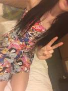 Cartoon Adventure Time Dress Strip Tease