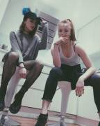 Maisie Williams &Amp;Amp;Amp; Sophie Turner