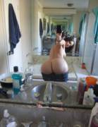 Nice Butt In The Mirror
