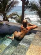 Ocean View Pool? Check? Cocktail? Check? No Clothes? Check.