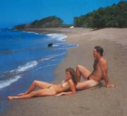 Empty Beach = Nude Beach