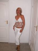 Dressed In All White. Definitely Does Not Look Innocent.