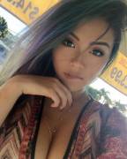 Lip Bite And A Disappearing Necklace