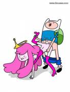 Finn Stretching Pb's Ass