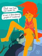 Huntress Wizard Eating Out Flame Princess