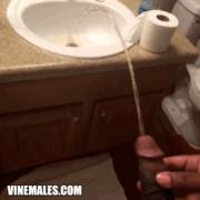 When You're Too Hard To Hit The Toilet