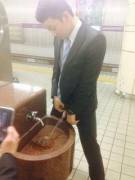 Drinking Fountain Piss