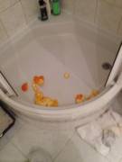 My First Shower Orange!