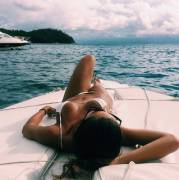 Bikini Top Down View