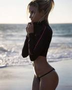 Bikini Bottoms And Short Shirt