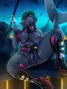 [F]Lang's Private Underwater Club ~ Art By Katsuke