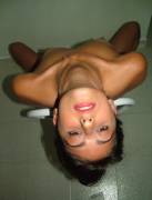 Sexy Brunette Posing