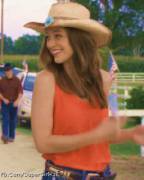 Melissa Benoist As A Cowgirl
