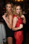 Katie Cassidy And Caity Lotz