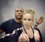 Caity With The Black Driver