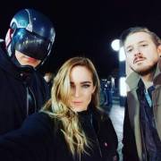 Caity Looking Great On Set