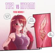 [Soft Vore][Swallowing][Saliva][Single Image][Micro/Macro][Human/Human][F/F] A Close ...