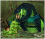 &Amp;Quot;Commission: Lightbinger&Amp;Quot; [Furry][Oral][Soft][M/M][Furry/Human]