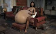 Nora With A Full Belly (Album In Comments)[Fallout 4][F/?][Lewd]