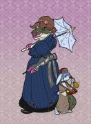 Commission Series I Finished Today: Alligator V. Rabbit, F/F, Sex And Vore [Nsfw]