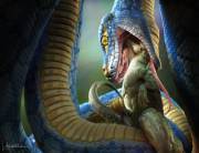 &Amp;Quot;Dive Into Python&Amp;Quot; [Furry][Scalie][Oral][Soft]