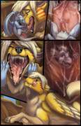 &Amp;Quot;Dessert In The Desert&Amp;Quot; [Furry][Oral][Soft][Comic][F/M]