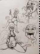 Big Full Belly [Soft] [Oral] [Willing] [Female Pred] [Multiple Prey]