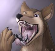 [Soft Vore][Graphic Digestion][Gore][M/M][Anthro/Feral][Dog/Dog][Gulping][Internal ...