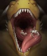 The Weak Shall Feed The Strong [Dragon] [Mouse Prey] [Oral] [Unwilling] [By Themirth]