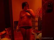 Naughty Chubby Asian Teen Mirror Fun