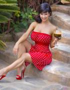 Lovely Polka Dot Dress