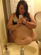 An Excellent Compilation Of Big Booty Beauty's Belly On The Counter