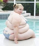 Gotta Love Seeing Al That Blubber In A Bikini, Poolside