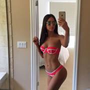 Red &Amp;Amp;Amp; White Bikini