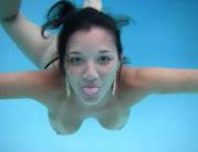 How Can She Stay Under Like That?!