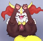 [F] Braixen Presenting